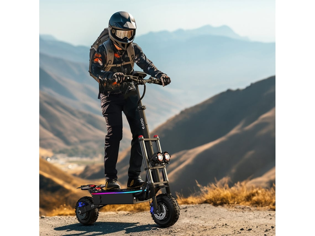 Patinete elétrico com autonomia estendida