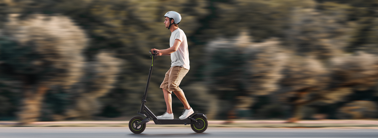 Patinete elétrico com autonomia estendida